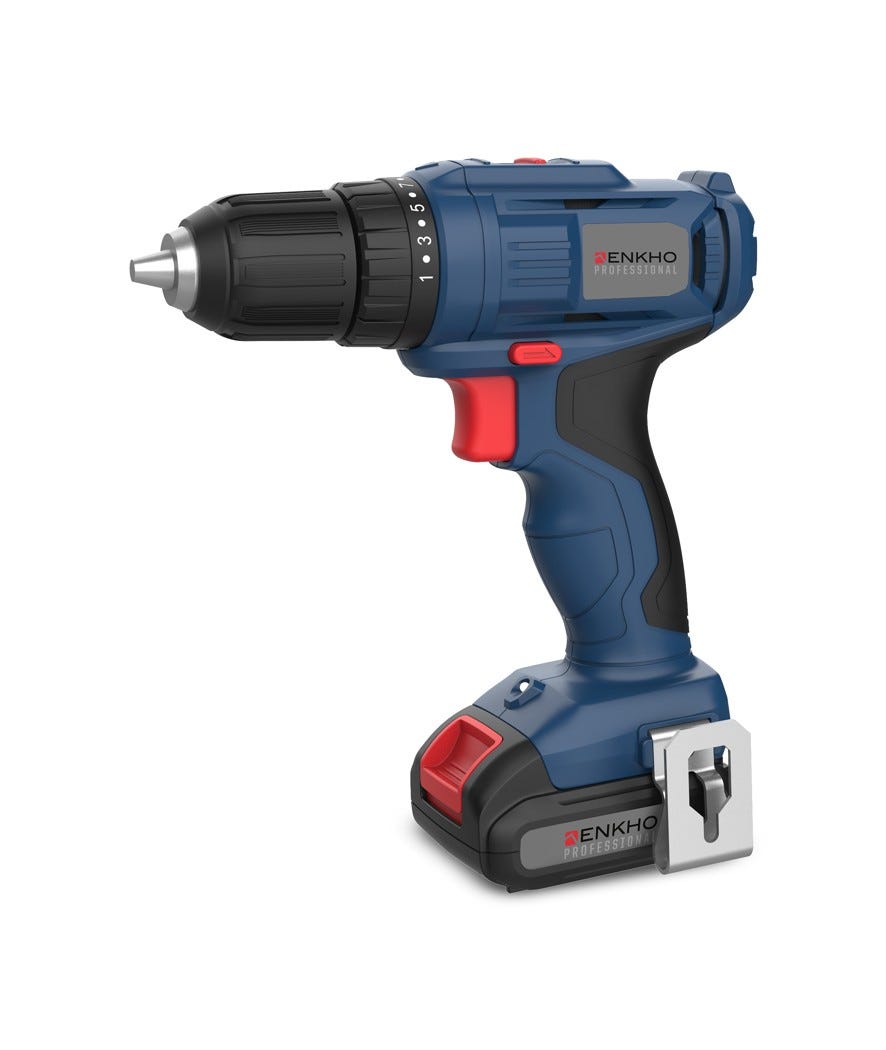 Trapano 12V a batteria blu
