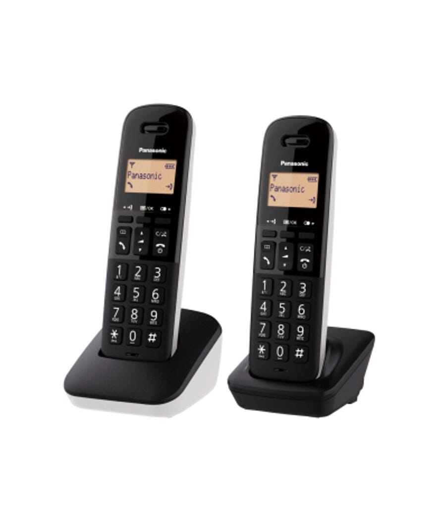 Telefono cordless KX TGB612JTW DUO bianco e nero