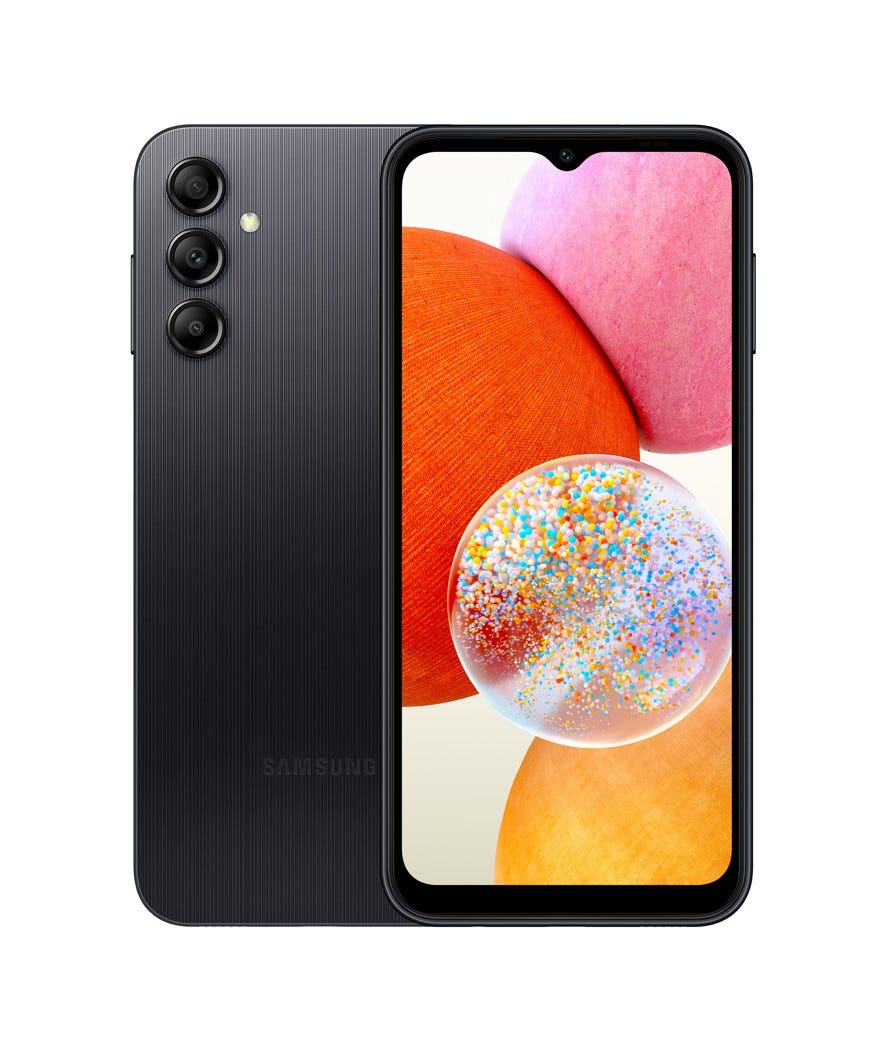Smartphone Galaxy A14 A145 128GB nero