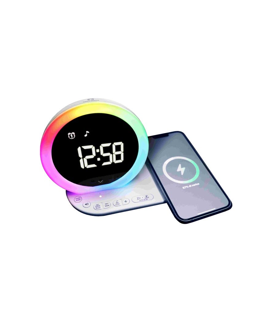 Radiosveglia RS 138WI WH bianco