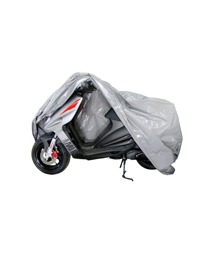 Coprimoto impermeabile misura media grigio