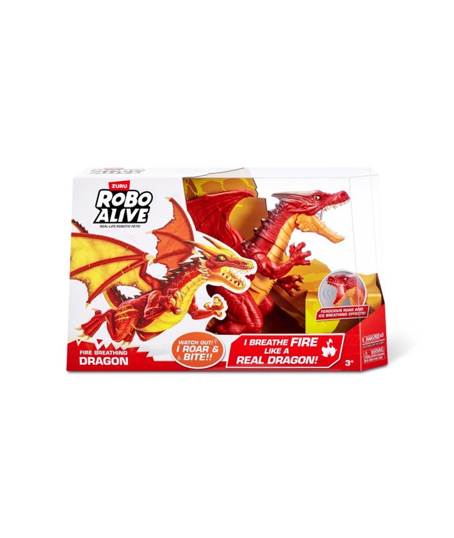 Robo Alive Fire breating Ice blasting dragon