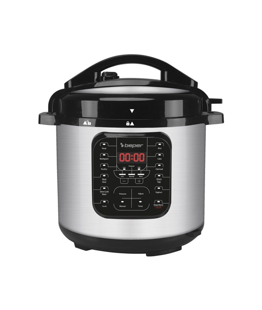 Pentola multicooker a pressione grigio