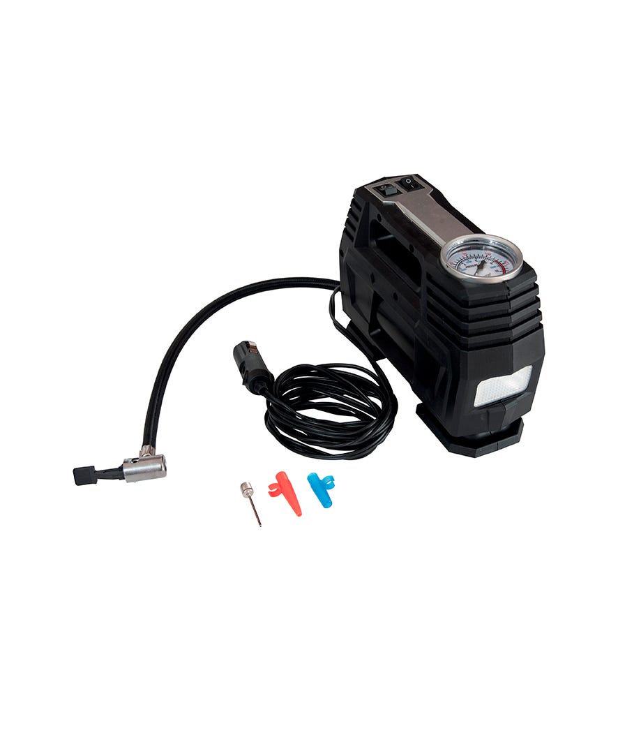Compressore light 12 V nero