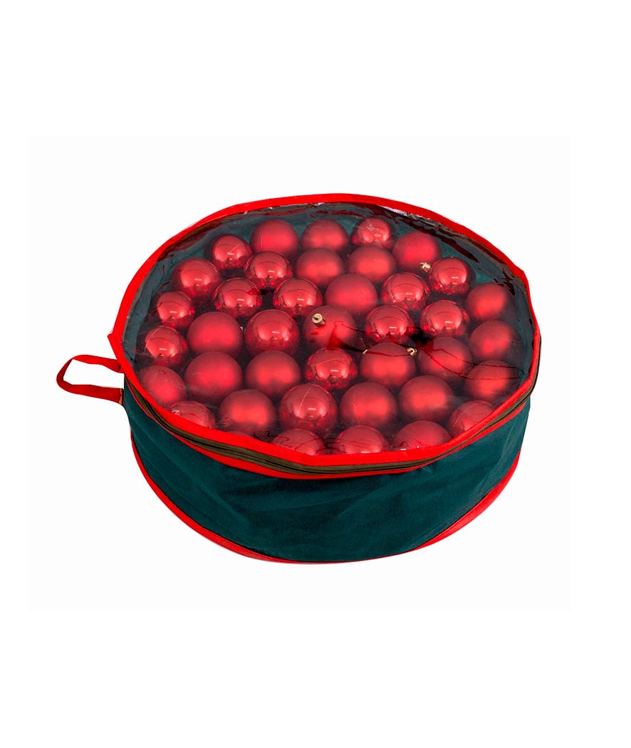 Set 80 sfere rosse rosso