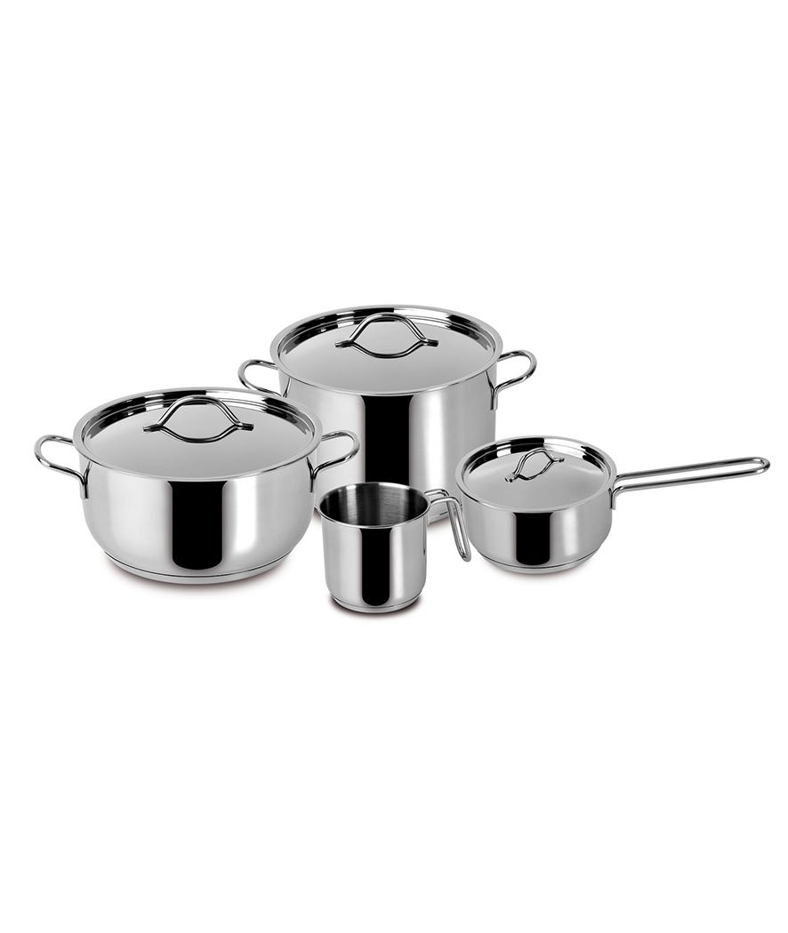 Set pentole da 7 pezzi silver