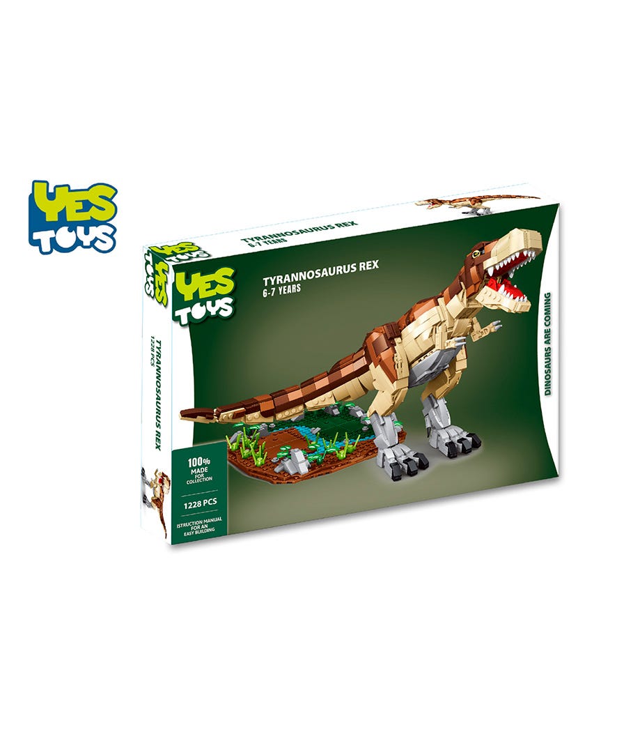 Set costruzioni T REX multicolor