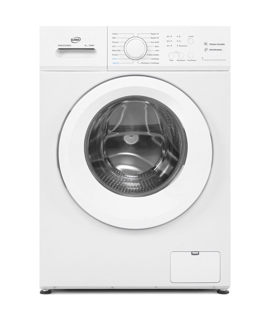 Lavatrice 6 kg DSW 61023M18 A bianco