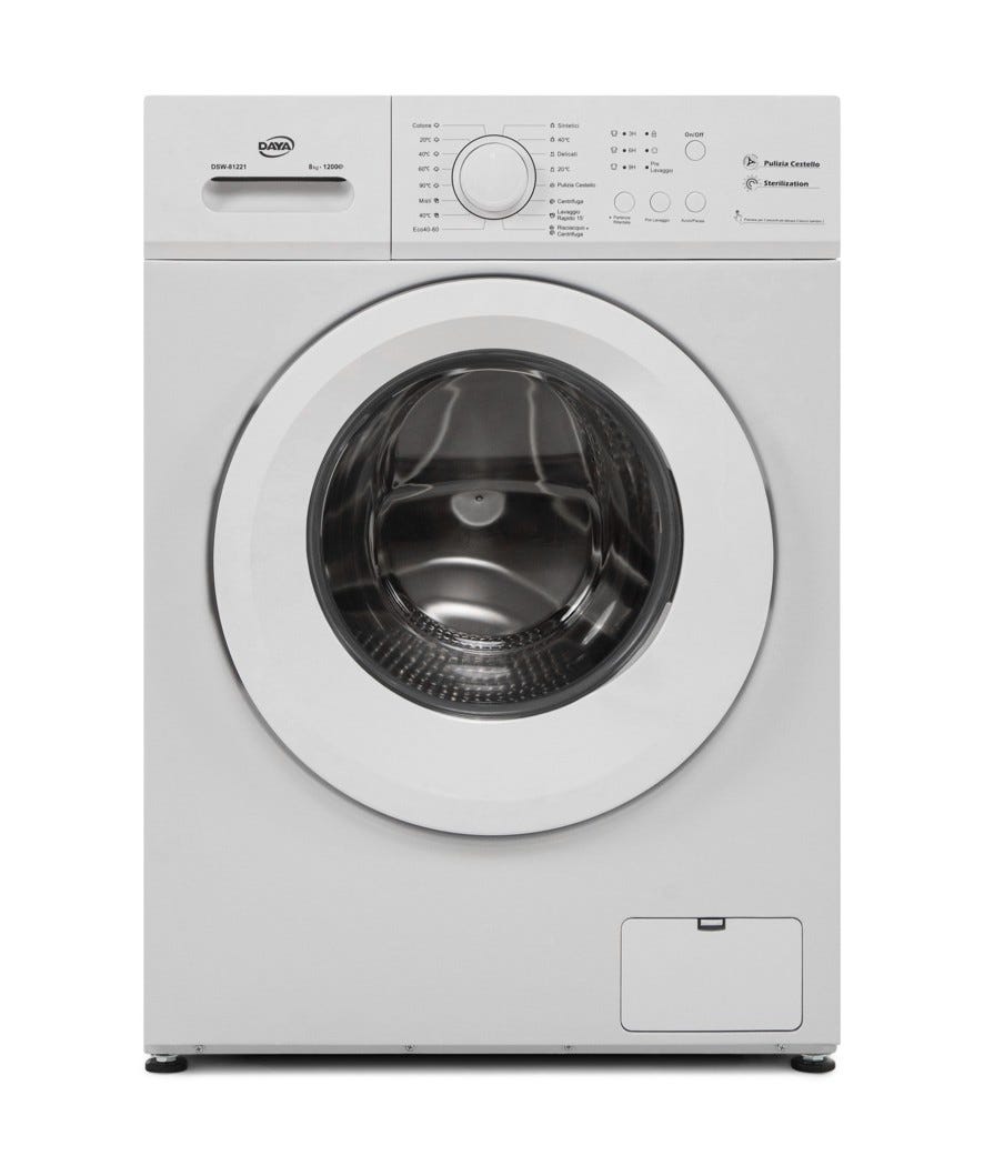 Lavatrice 8 kg  DSW 81221 E bianco