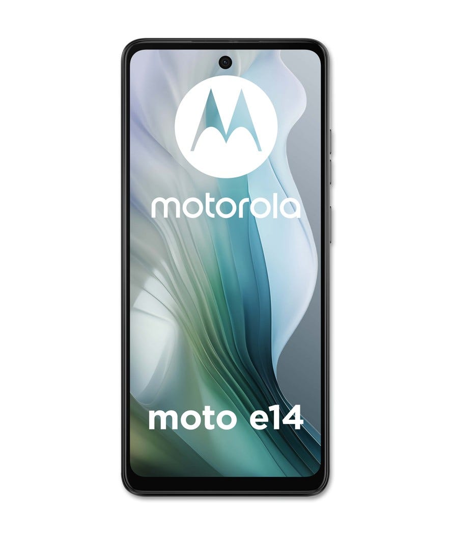 Smartphone Moto E14 Black nero
