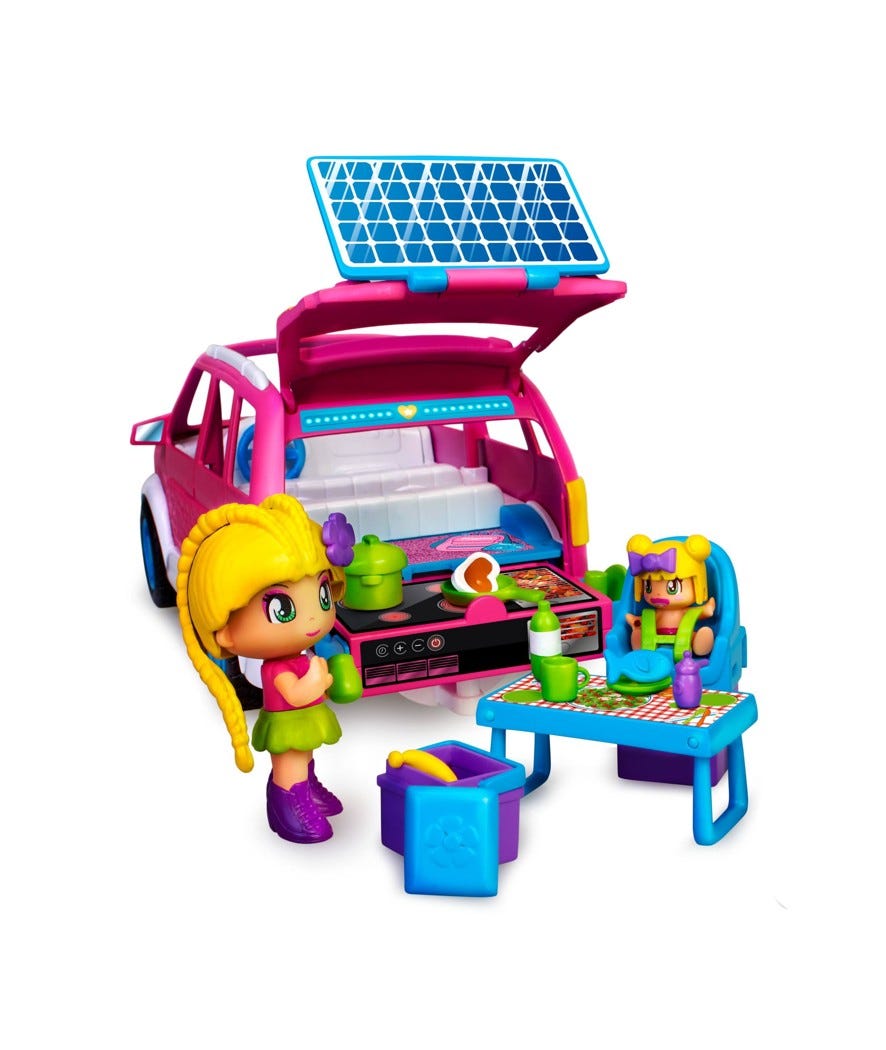 Pinypon family trip car multicolor