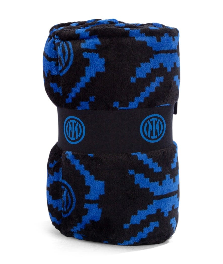 Soffice plaid Juventus Milan Inter