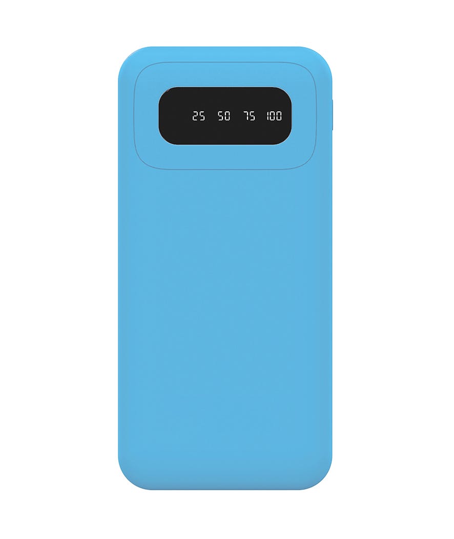 Power bank colore blu blu