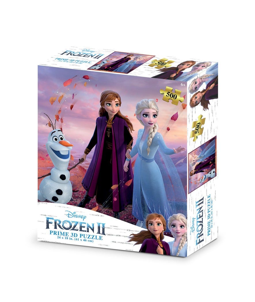 Puzzle 3D Frozen