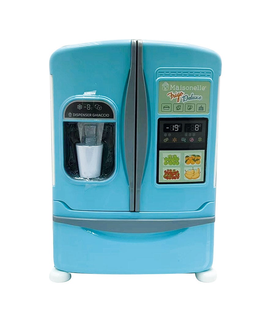 Frigorifero giocattolo deluxe azzurro