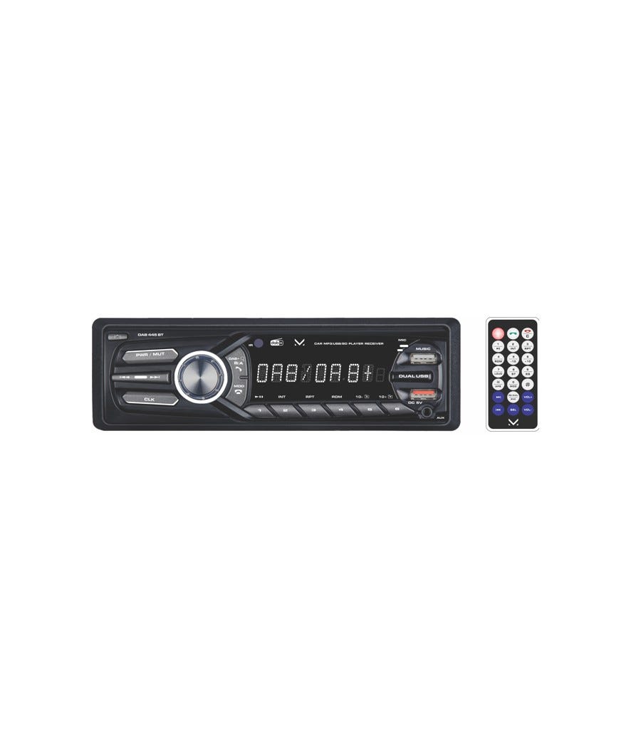 Autoradio RDS FM Stereo Dab nero