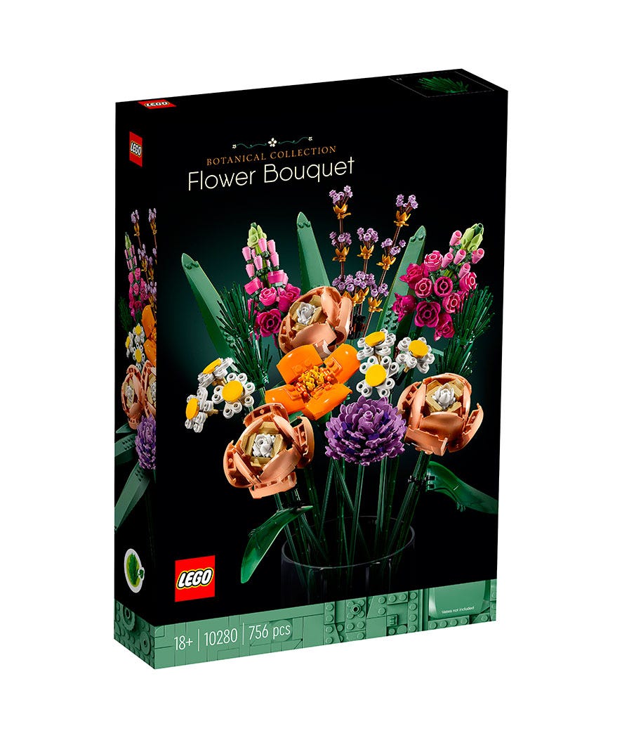 Costruzioni bouquet di fiori multicolor