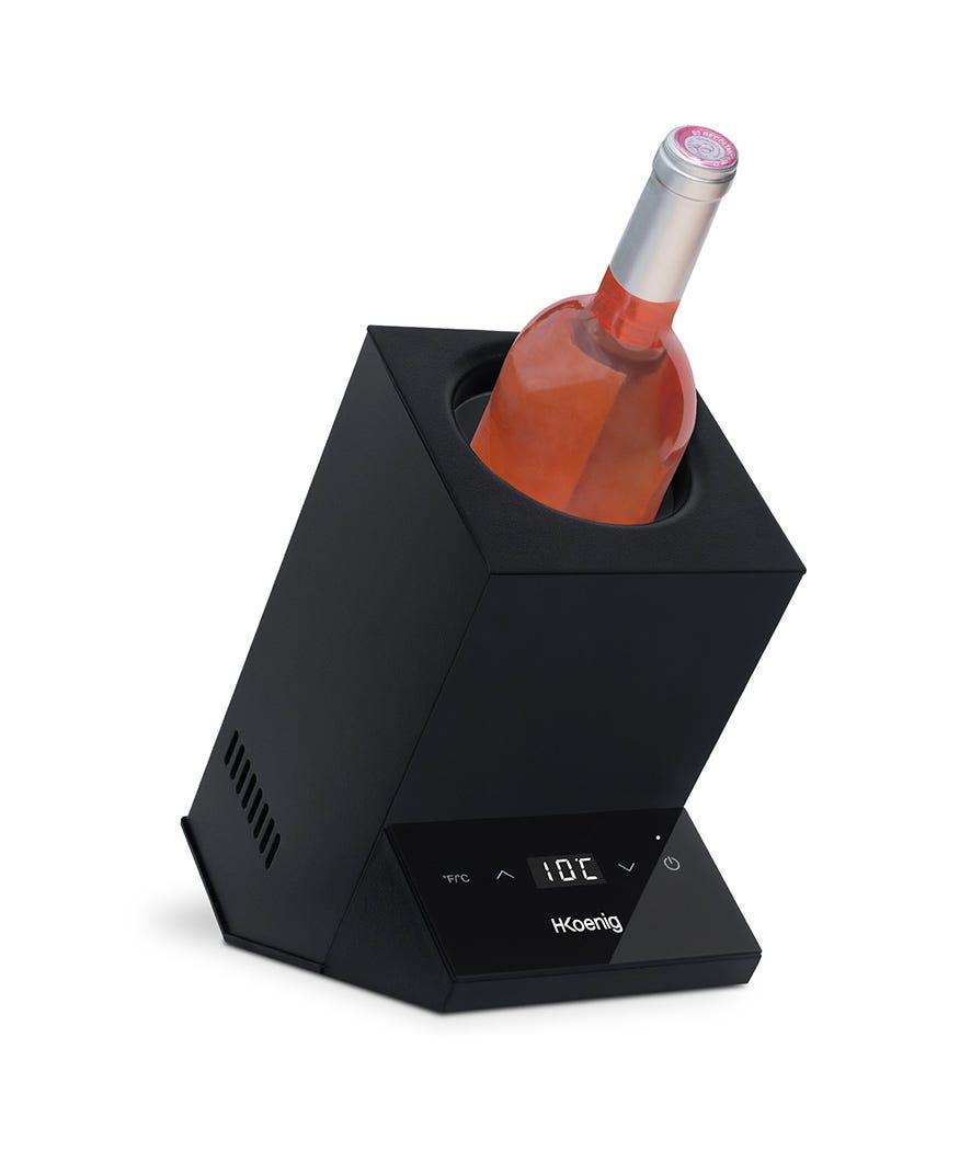 Raffreddatore per bottglia di vino LVX26 nero