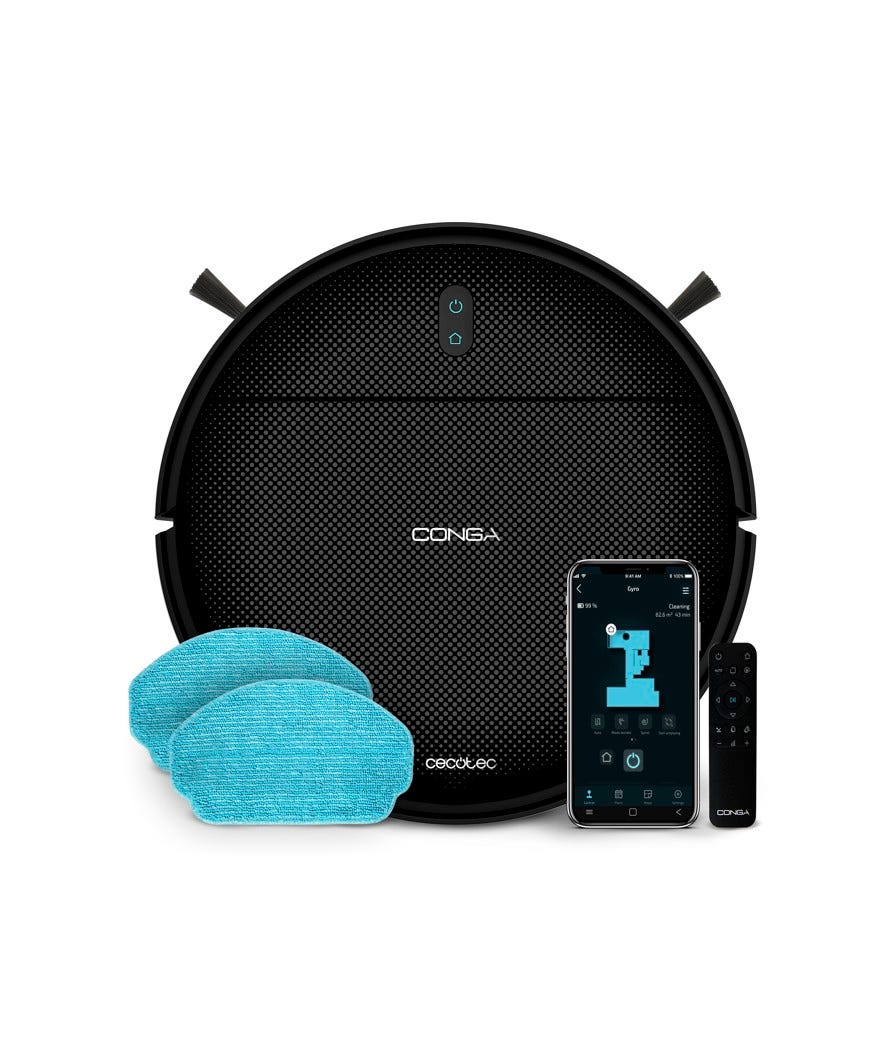 Robot aspira lava Cecotec Conga 99 map x treme nero