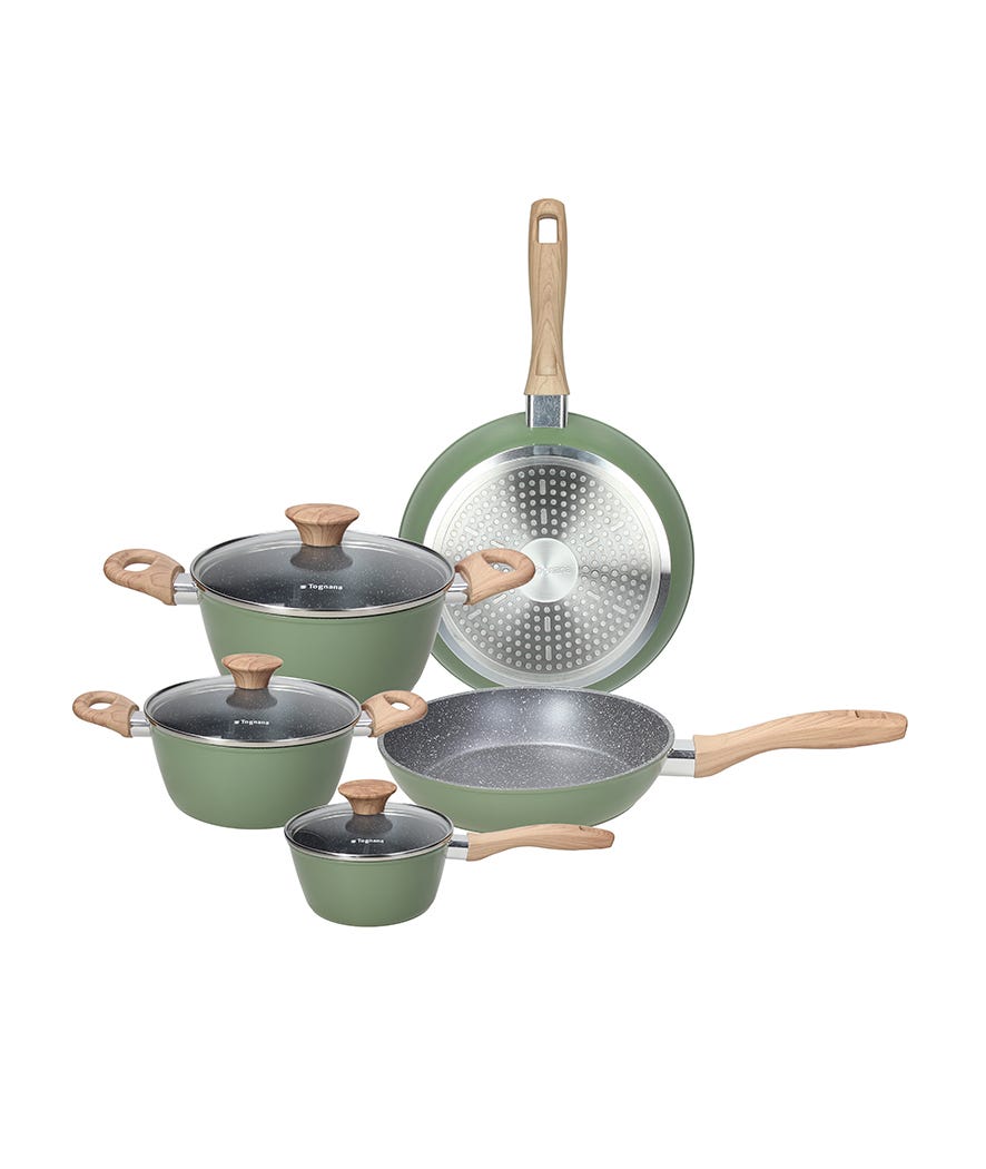 Batteria 8 pezzi Stone Sage salvia