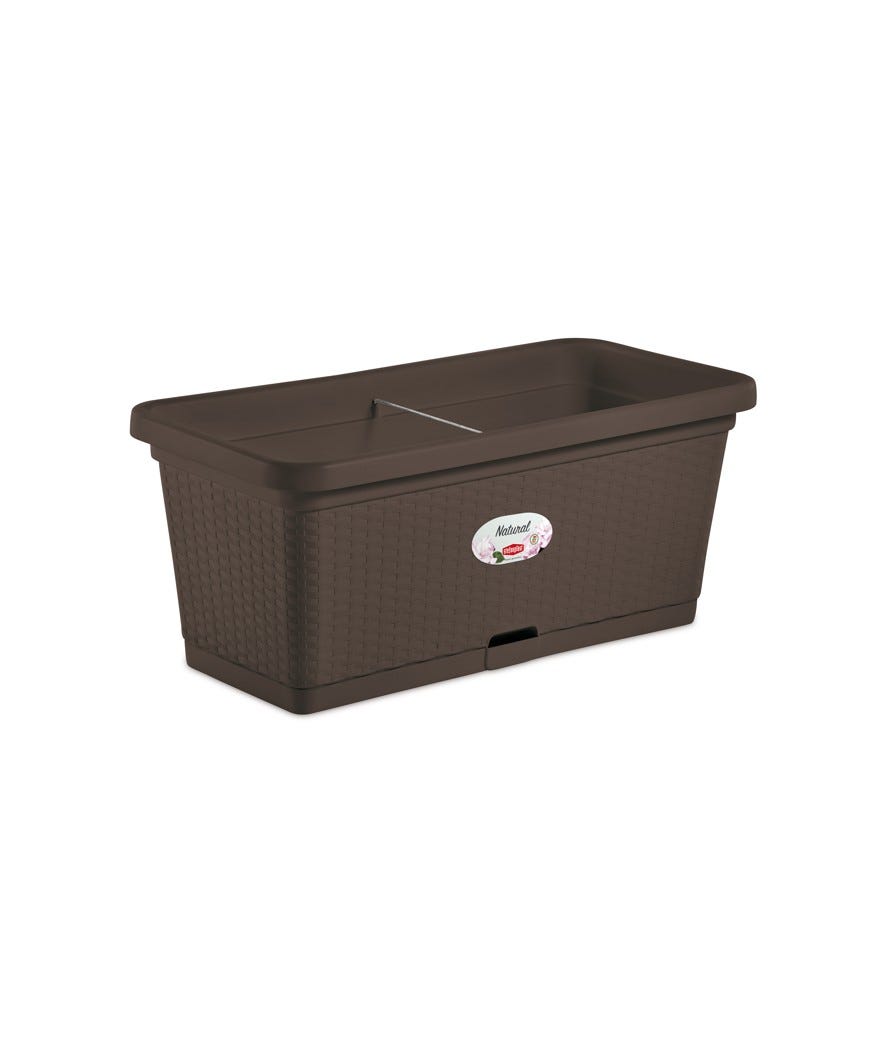Fioriera Natural 80 cm colore moka moka