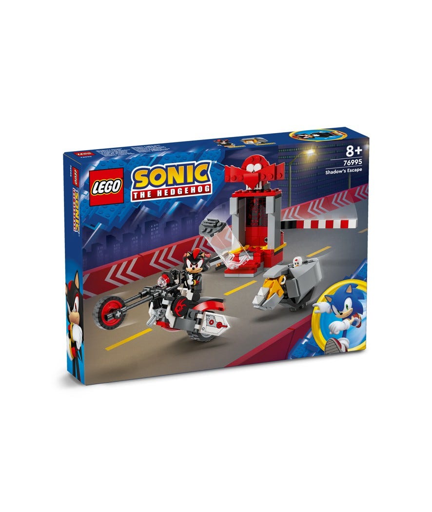 Costruzioni La fuga di Shadow The Hedhehog multicolor