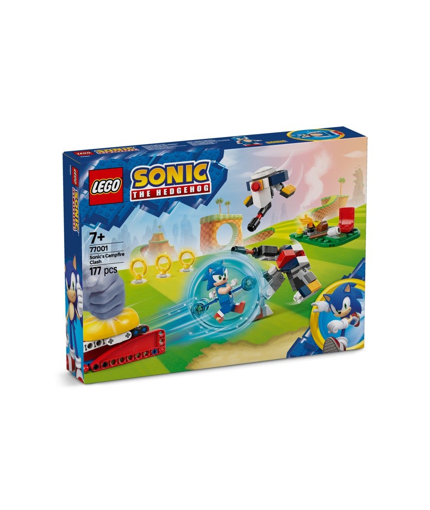 Costruzioni Duello al falò Sonic multicolor
