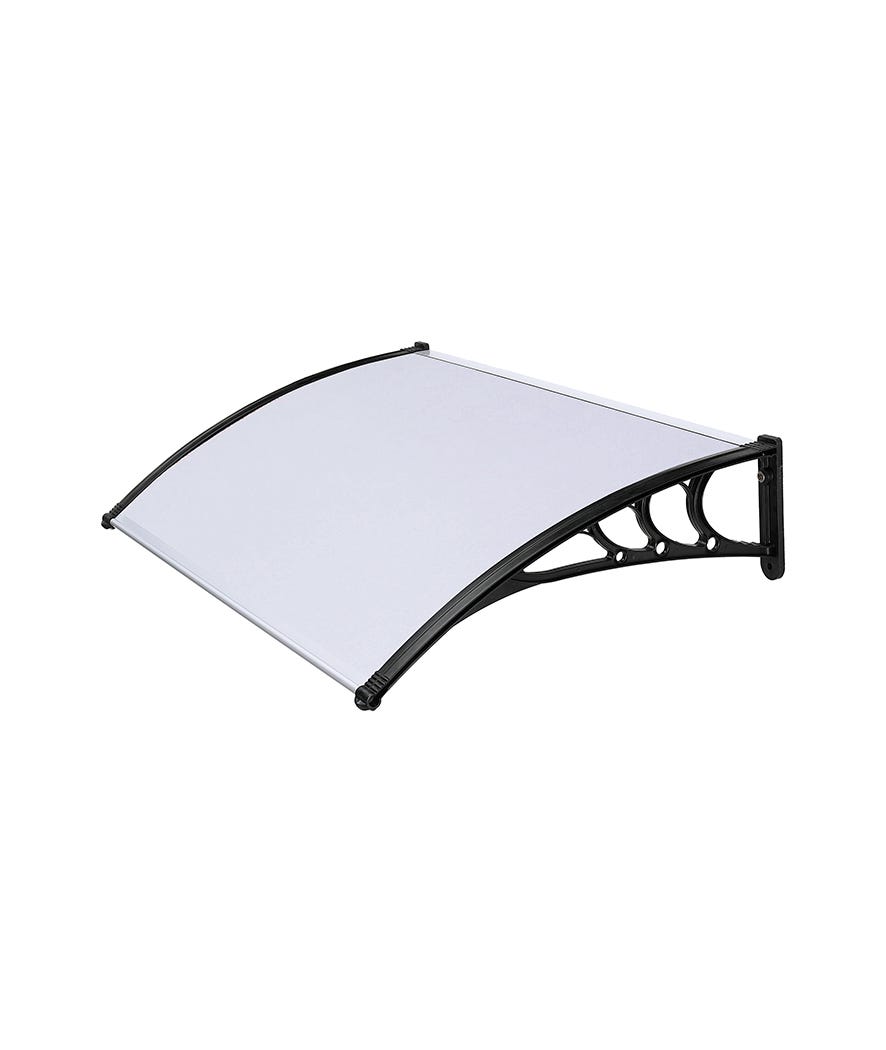 Pensilina ABS 120 80 cm con supporto nero bicolor