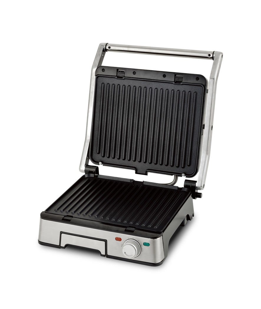 Bistecchiera elettrica Amo AR1S40 silver