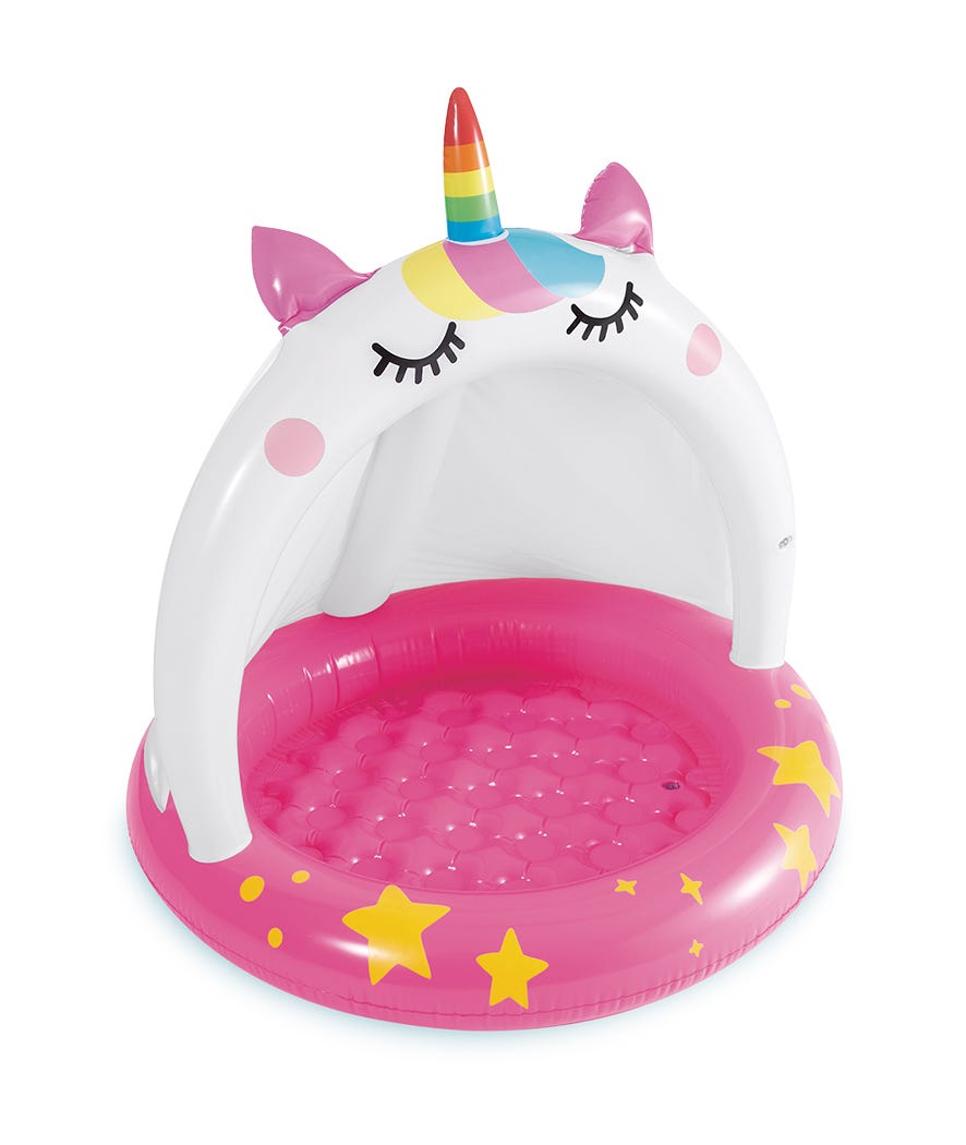 Piscina Baby Pool Caticorn rosa