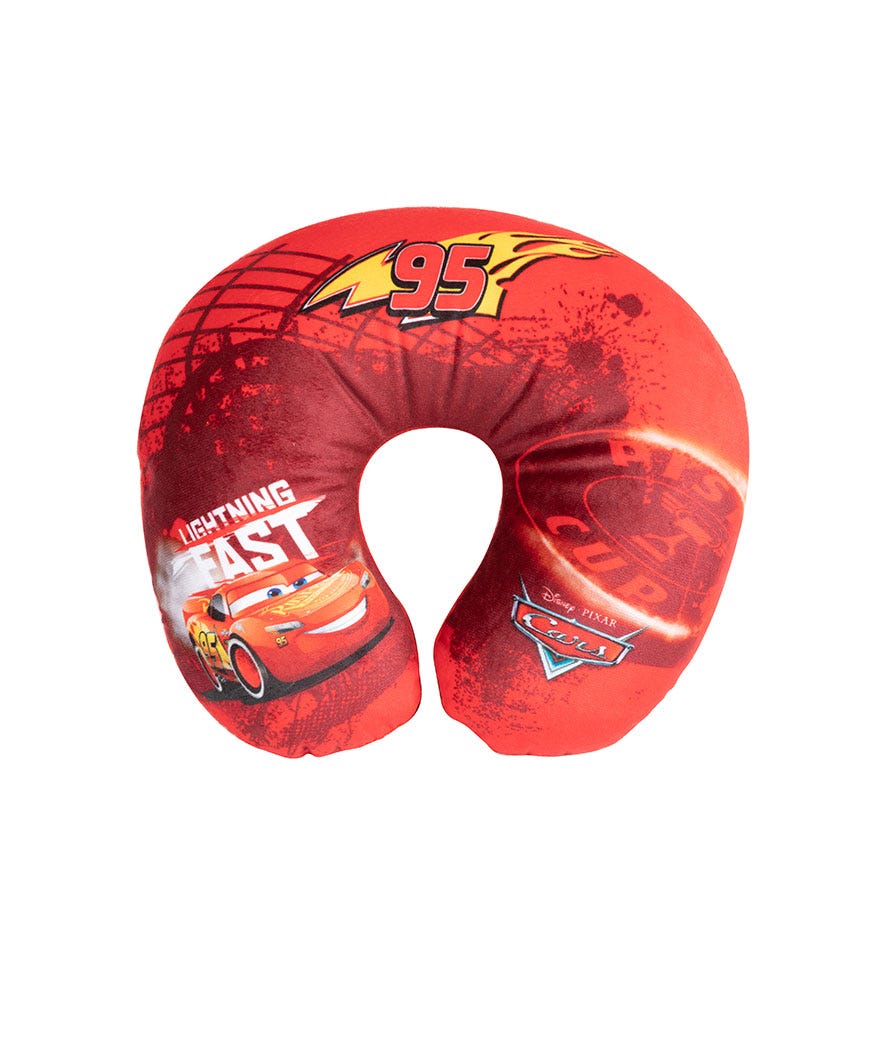 Cuscino da viaggio Cars rosso