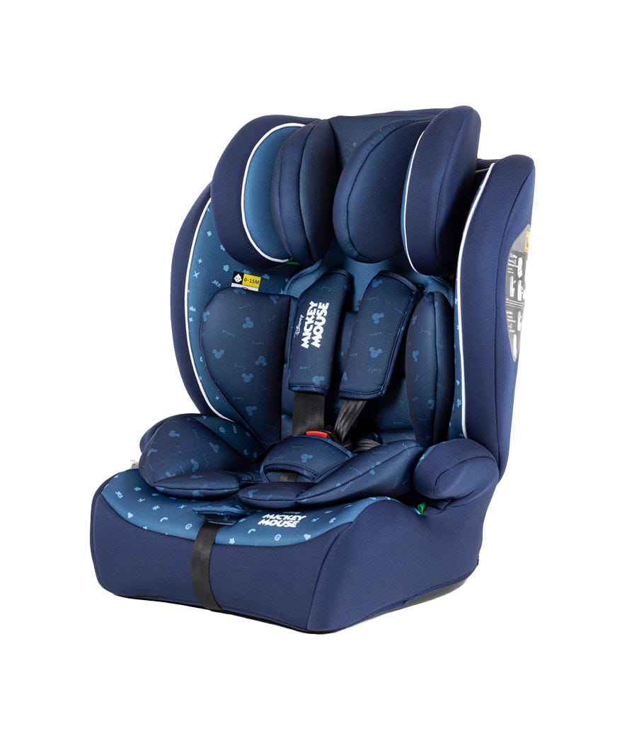 Seggiolino per auto Mickey Mouse blu