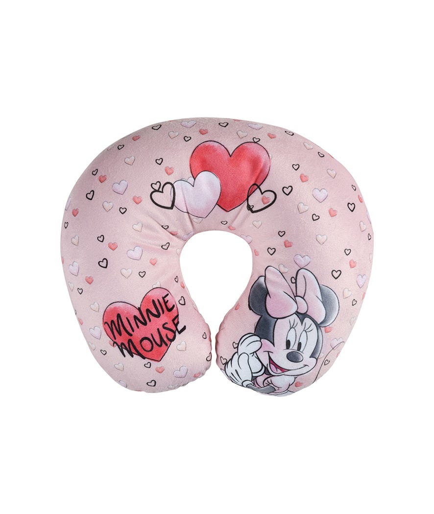 Cuscino da viaggio Minnie rosa