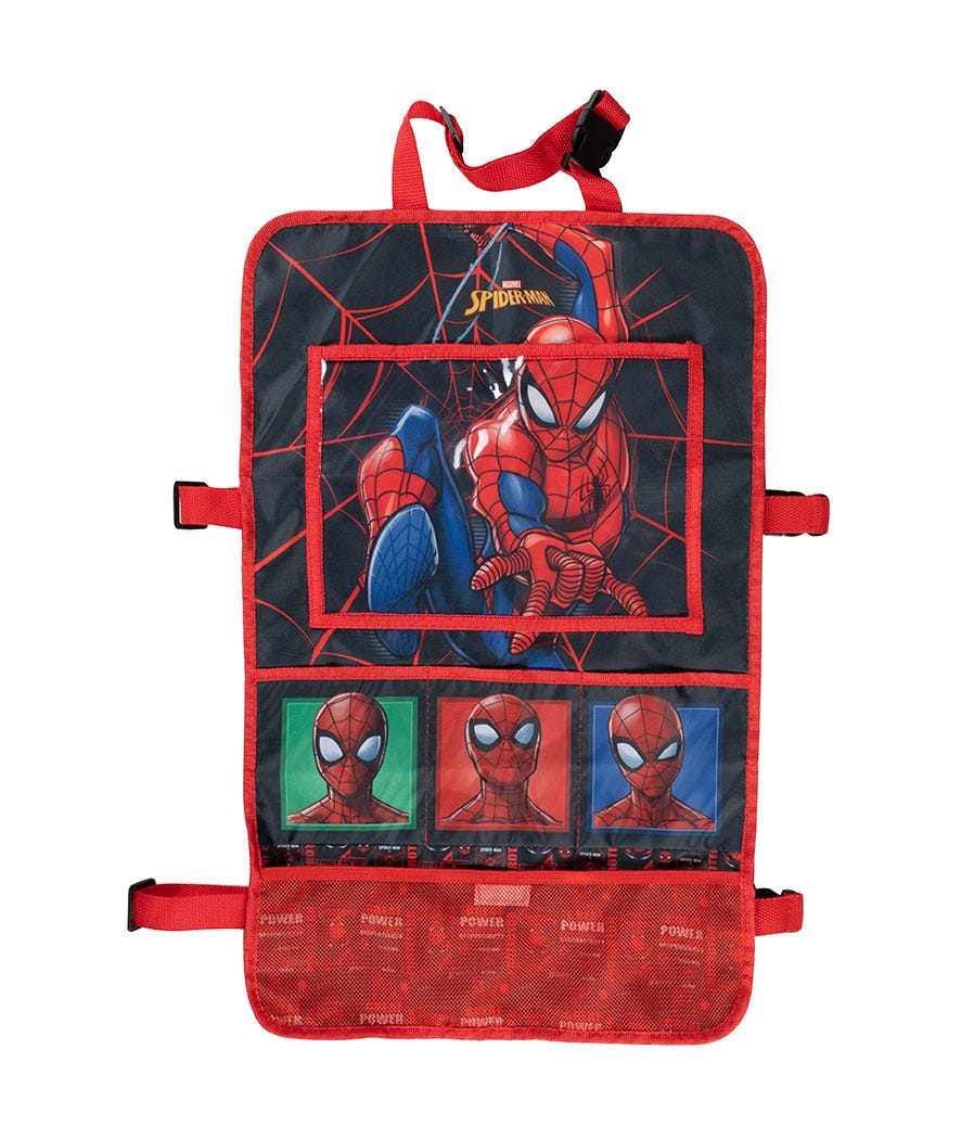 Organizer per auto Spiderman rosso