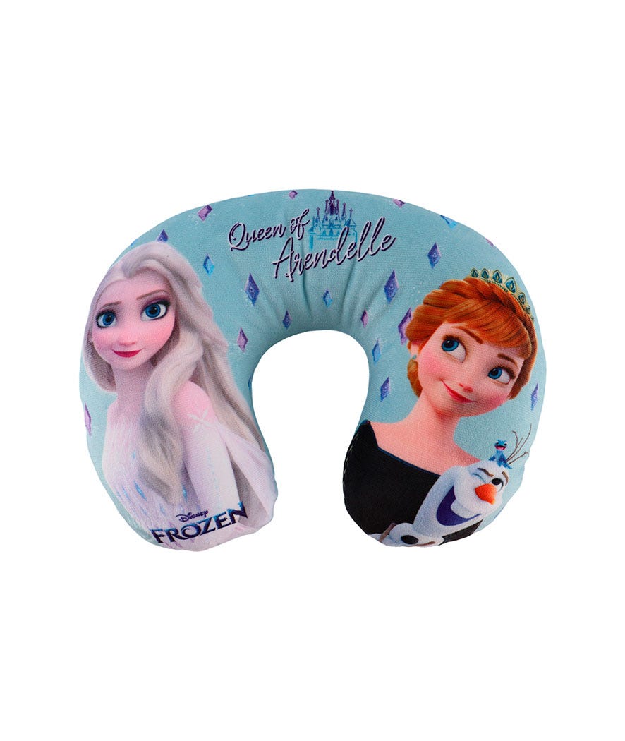 Cuscino da viaggio Frozen azzurro