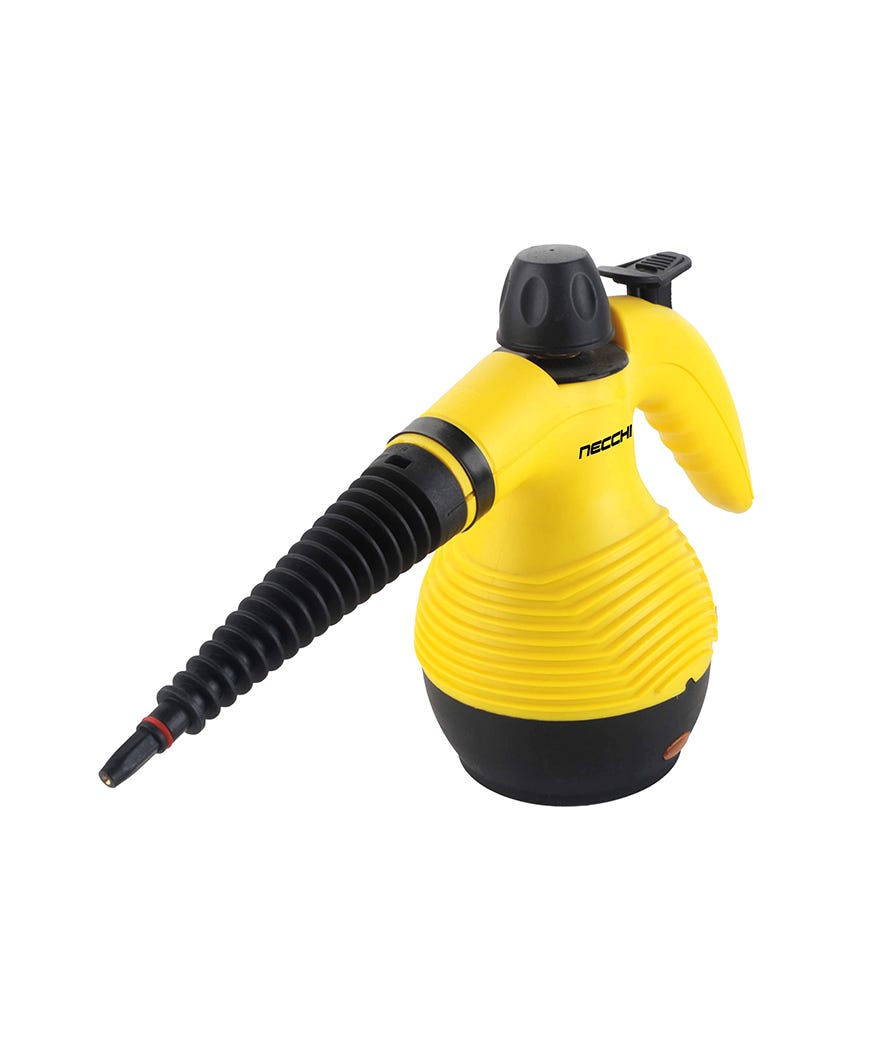 Pulitore a vapore giallo