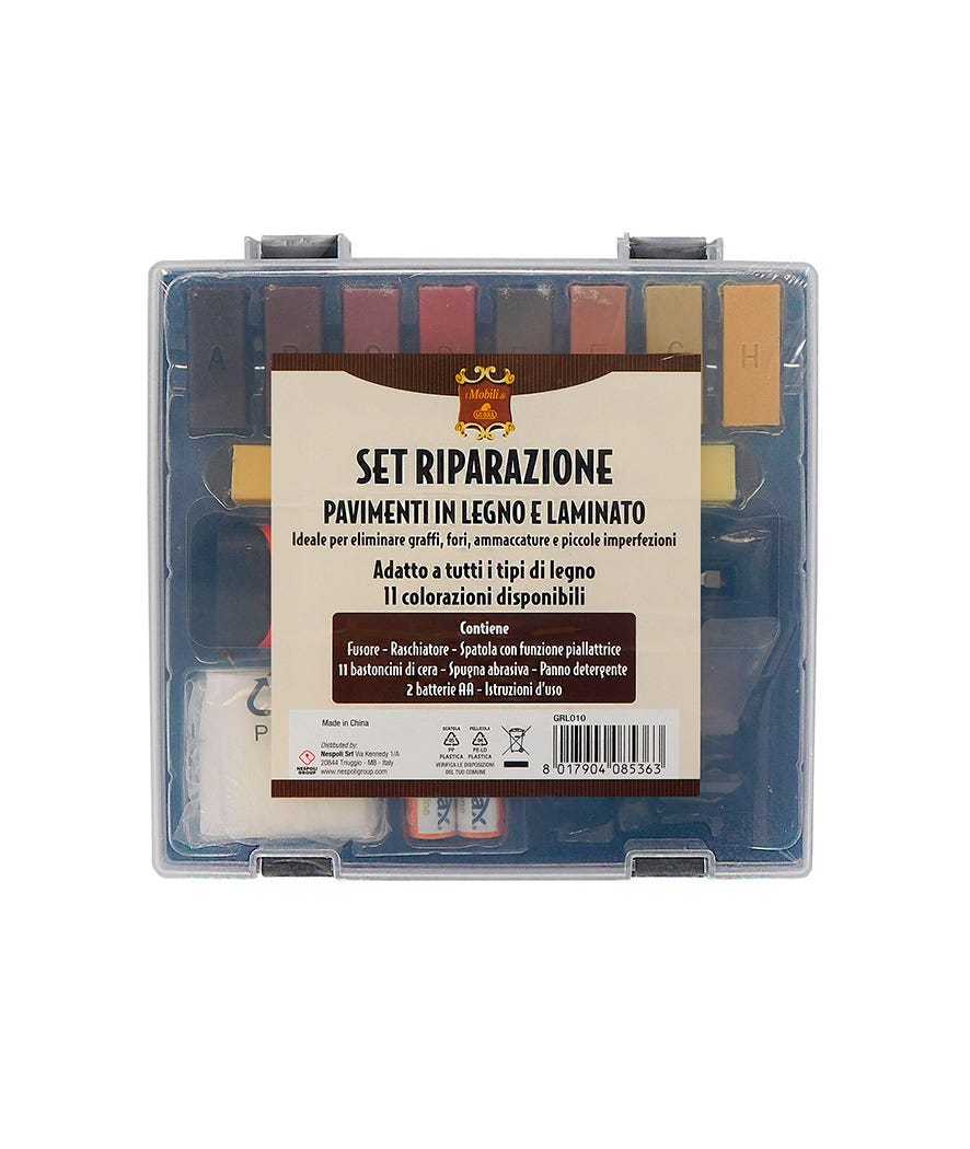 Kit riparazione legno e laminato nero