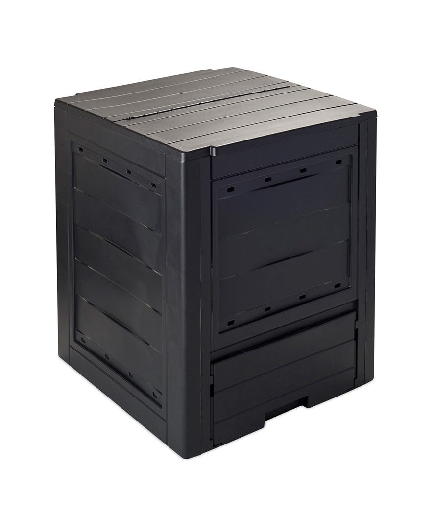 Compostiera da giardino 260L antracite