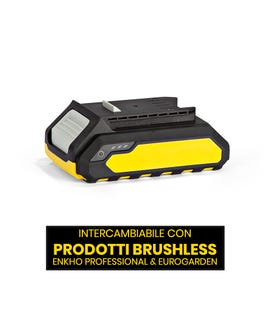 Enkho Professional Batteria 20 V 2.0 Ah brushless