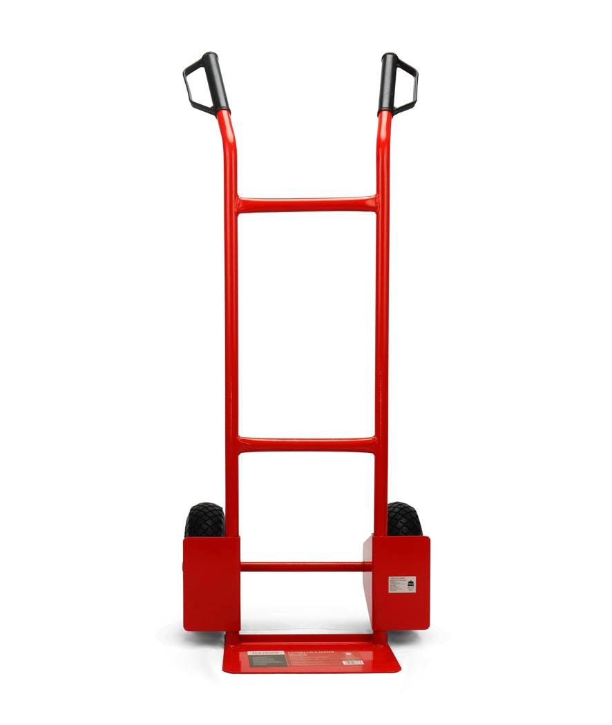 Carrello a mano pieghevole rosso