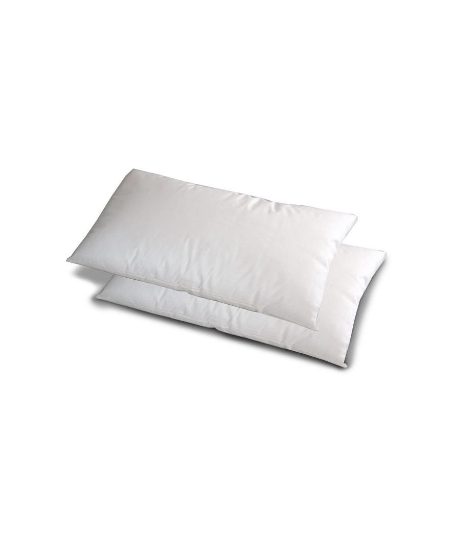 Coppia di guanciali duetto bianco
