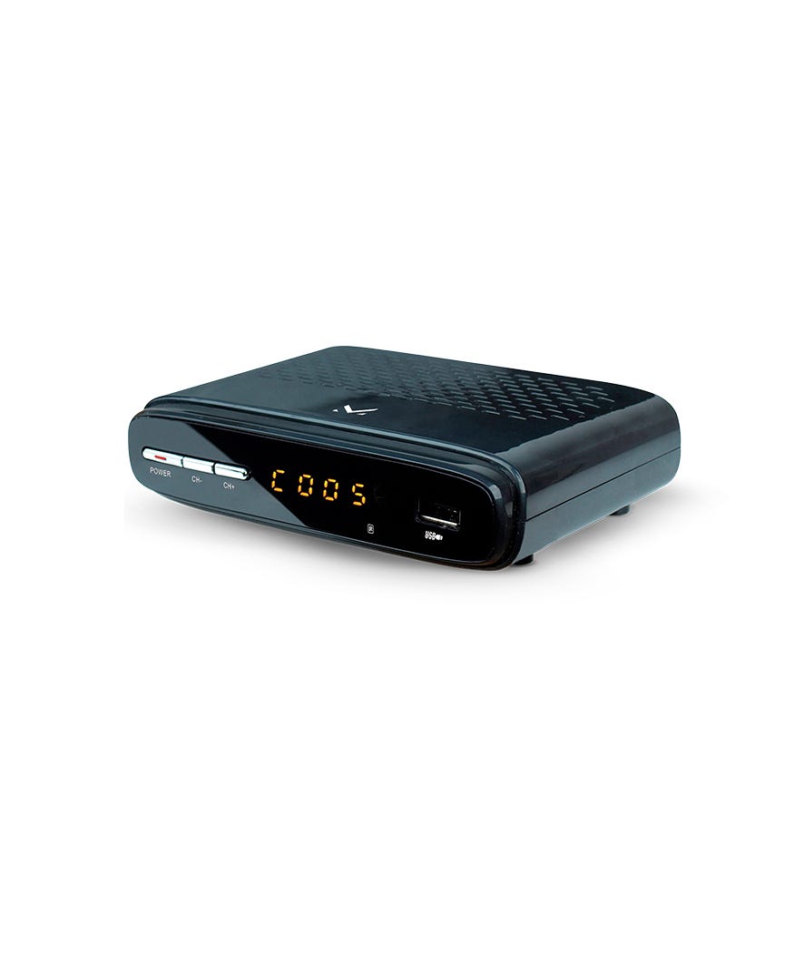 Decoder digitale terrestre dvb-t2 hd dec 675 nero