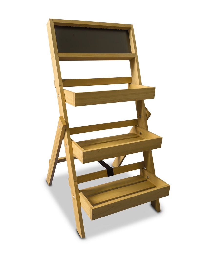 Fiorirera in legno pieghevole