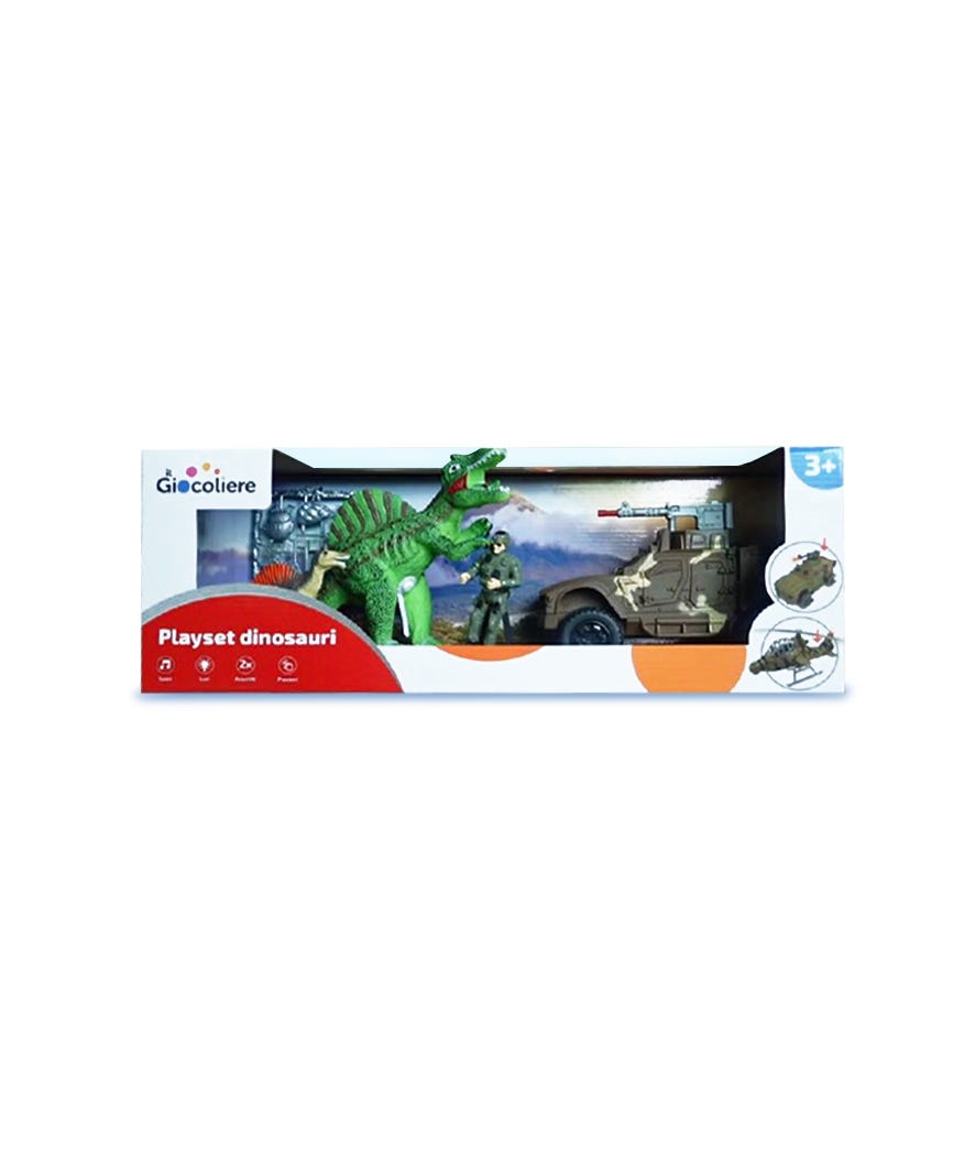 Il Giocoliere Playset dinosauri a tema