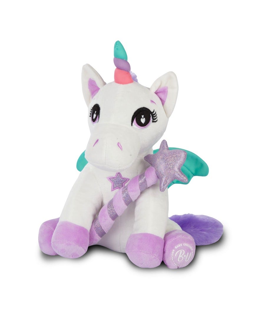 Peluche pegaso con bacchetta