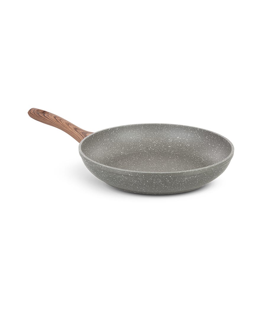 Padella con manico effetto legno da 28 cm 