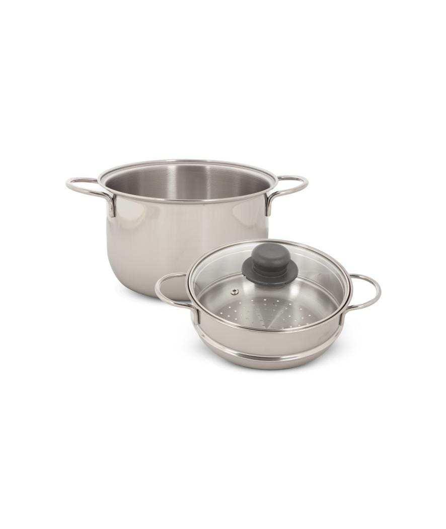 Vaporiera/Set pasta inox